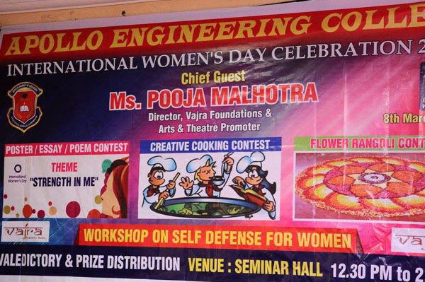 International Women's Day Celebrations, on 08 Mar 2016