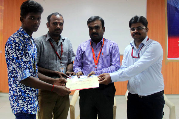 Design Competition CADQUEST in CATIA, organised by Dept of  Aeronautical, on 22 Aug 2016